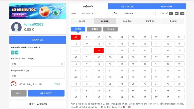 Các bước để chơi đánh lô trúng mỗi ngày