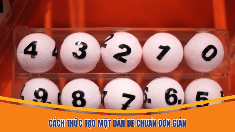 Cách thức tạo một dàn đề chuẩn đơn giản