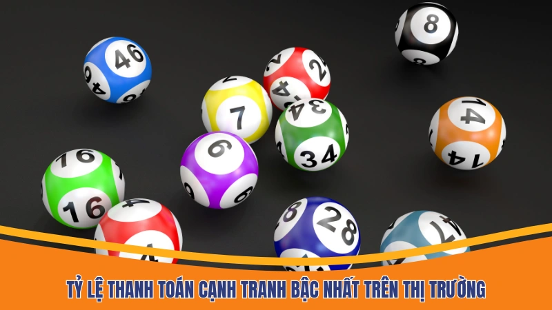 Tỷ lệ thanh toán cạnh tranh bậc nhất trên thị trường