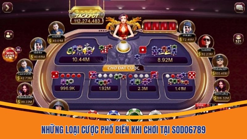 Những loại cược phổ biến khi chơi tại Sodo6789